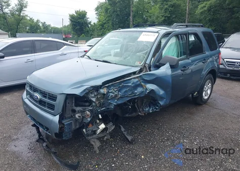 2012 Ford Escape Hybrid z USA, uszkodzony, nr VIN 1FMCU5K37CKB12806